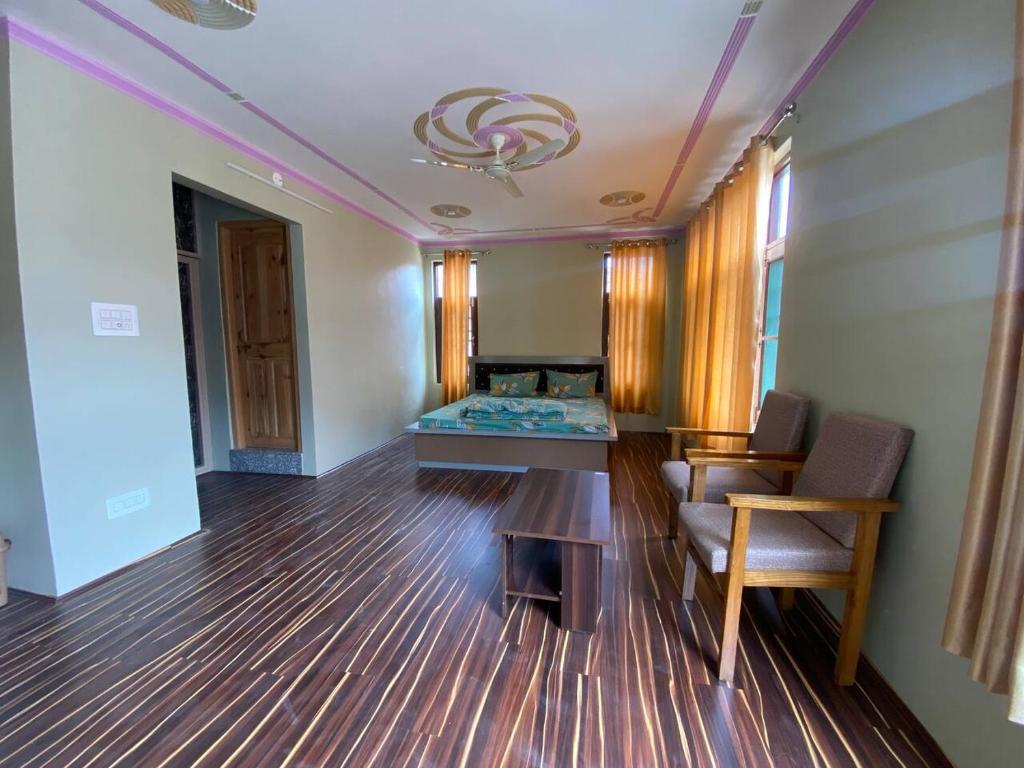 Postel nebo postele na pokoji v ubytování Penthouse Villa