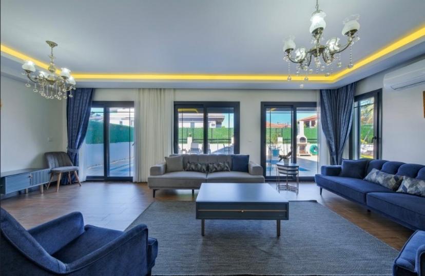 Posezení v ubytování Villa Melek