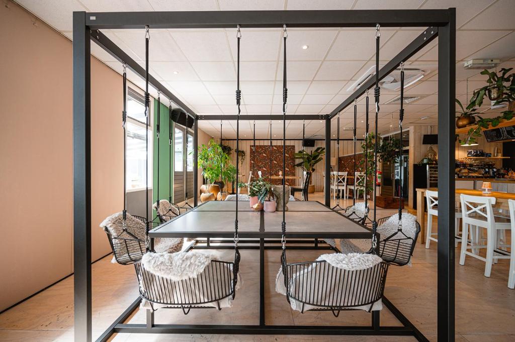 Restaurace v ubytování Glamping Kamperland