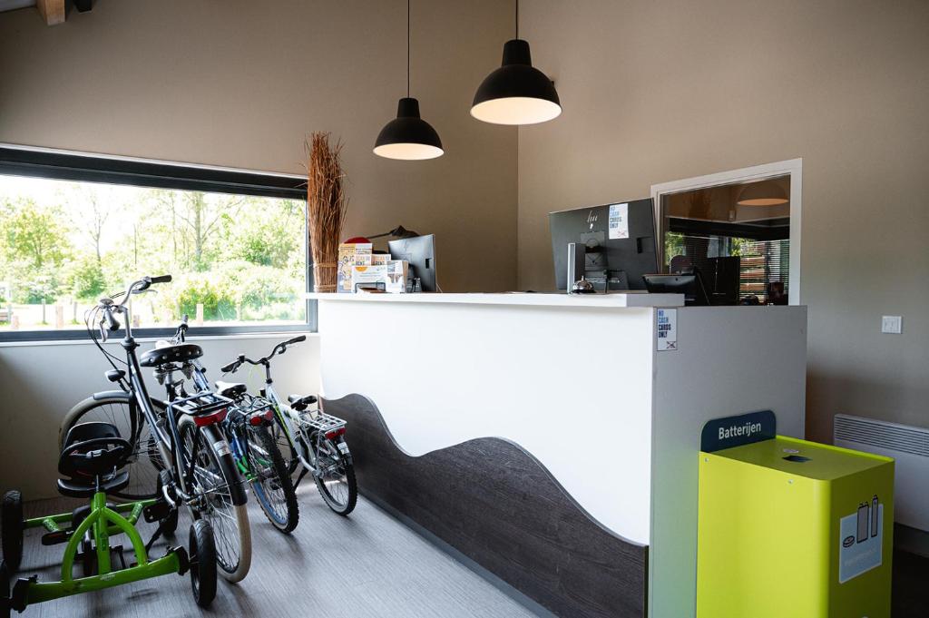 Kuchyň nebo kuchyňský kout v ubytování Glamping Schotsman