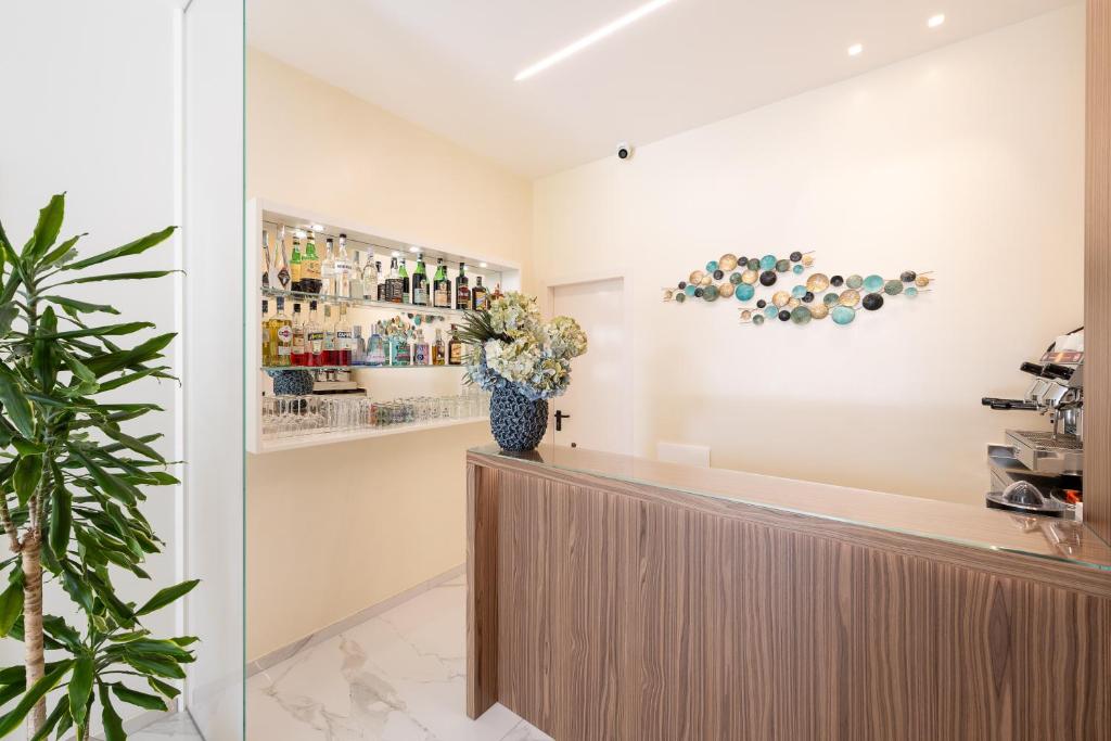 Hotel Carducci italokat is kínál