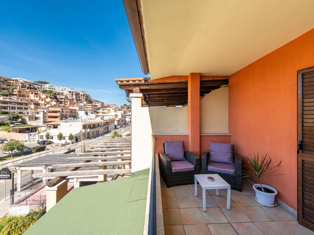 Balkón nebo terasa v ubytování B&B Simius Bay
