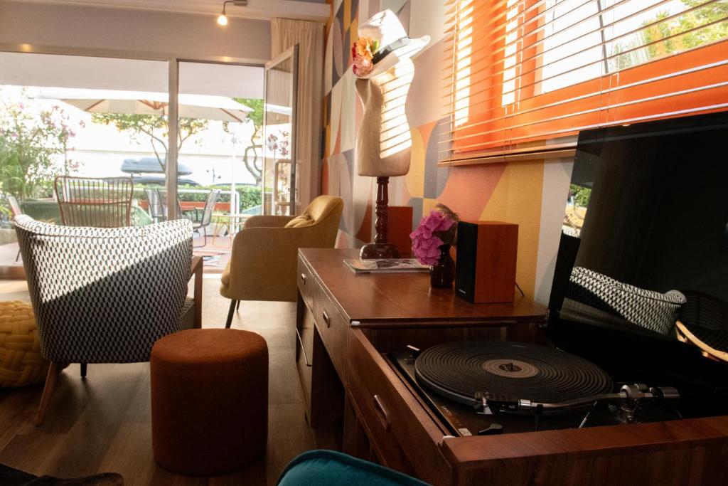 Posezení v ubytování Hotel Mirabella