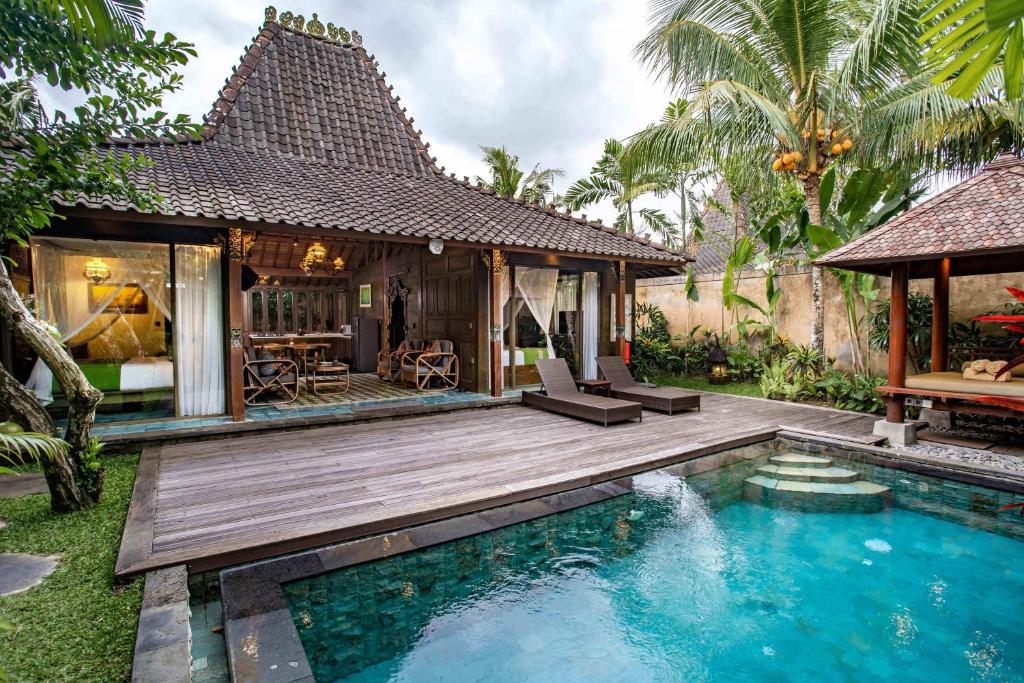 Arya Villas Ubud - Residentieel Zwembad Met Twee Slaapkamers Villa