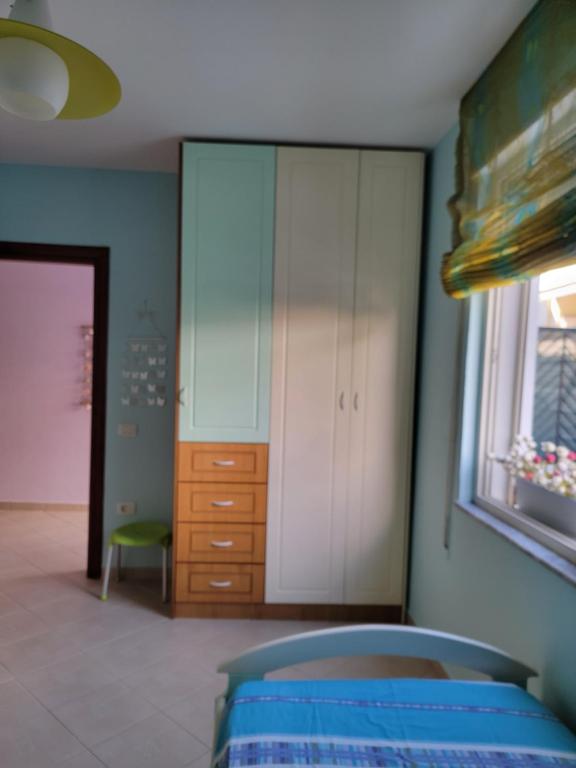 Postel nebo postele na pokoji v ubytování Beko - Apartment with sea view in Durres
