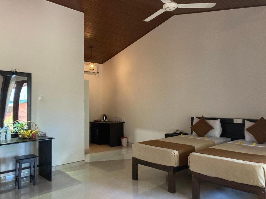 Area soggiorno di The View Hotel Sigiriya