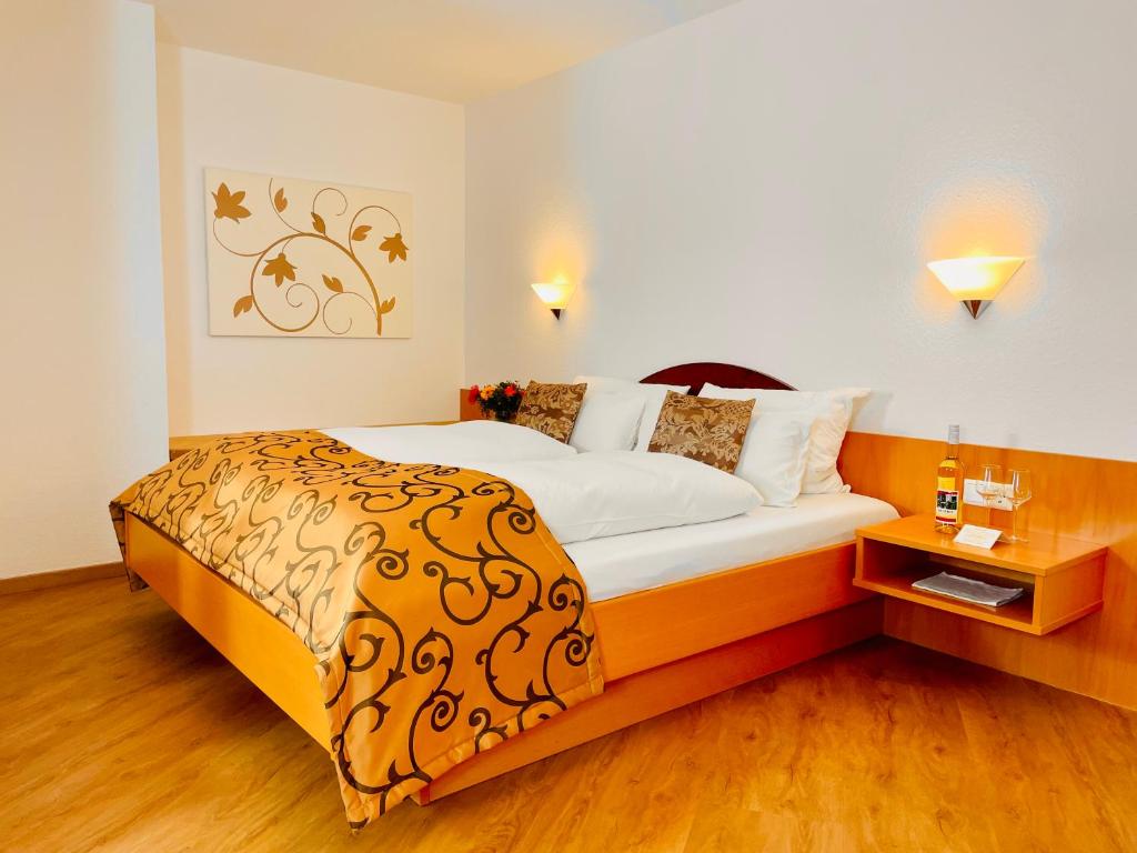 Postel nebo postele na pokoji v ubytování Im Winkel Appartements und Zimmer
