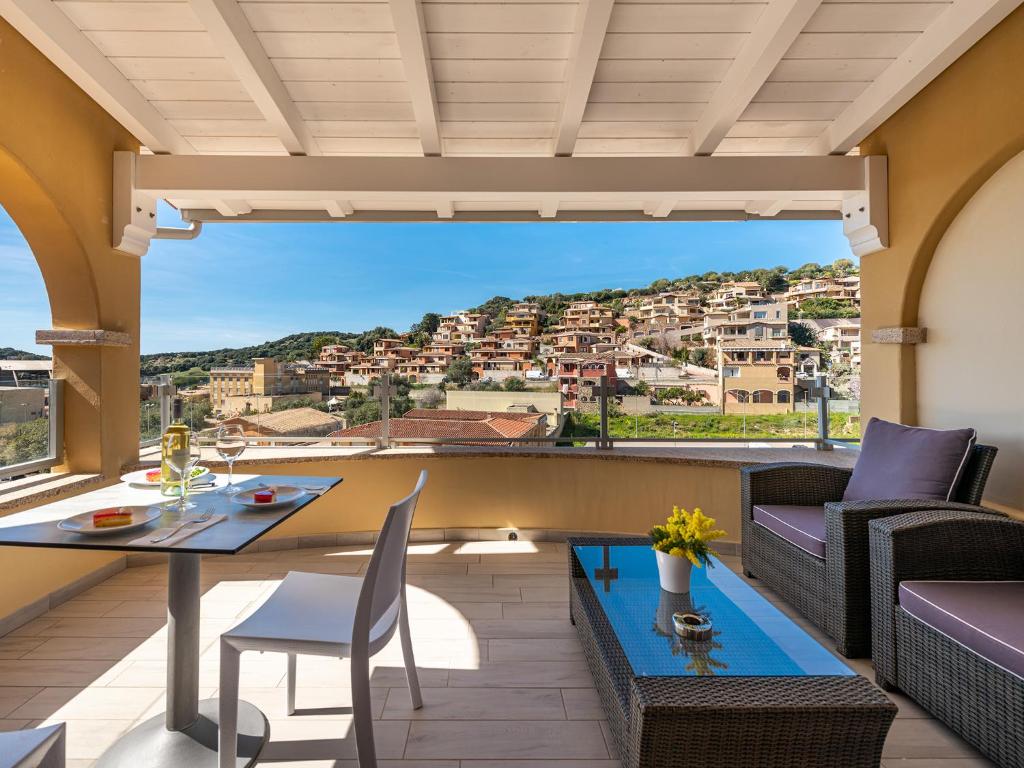 Balkón nebo terasa v ubytování B&B Simius Bay