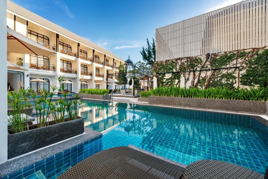 Bazén v ubytování Ai Pai Hotel nebo v jeho okolí