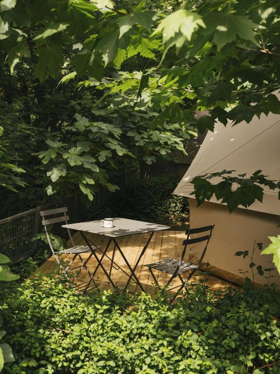 Zahrada ubytování Wecamp San Sebastián