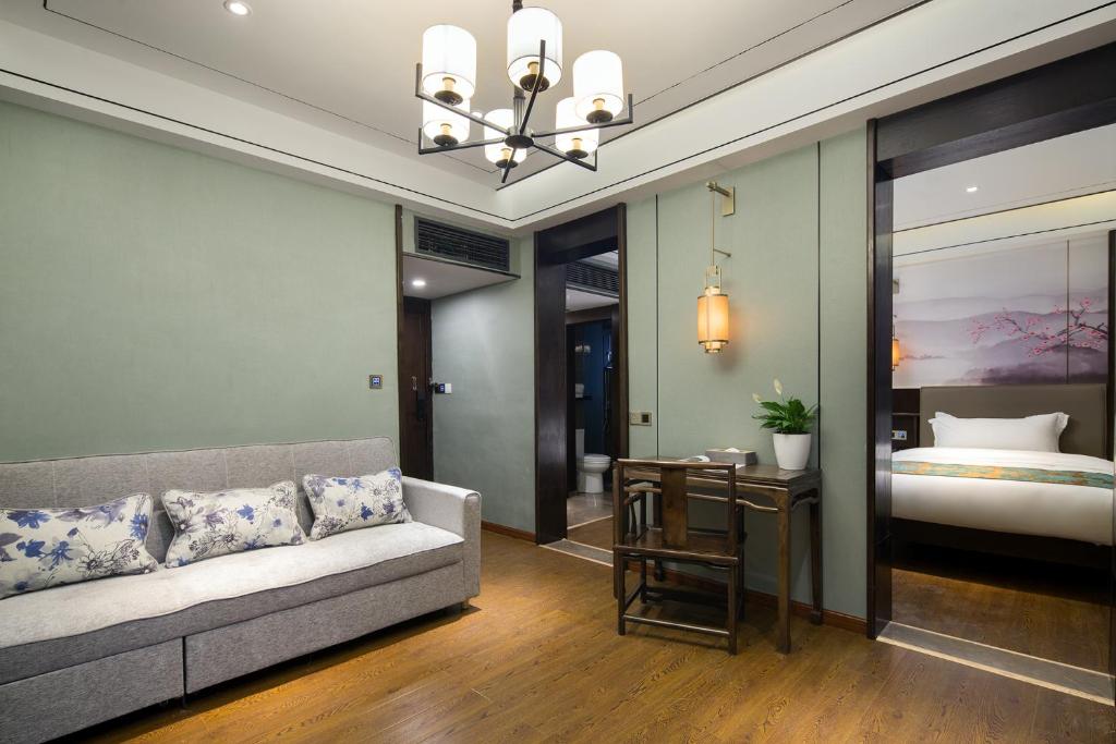 Morninginn, Phoenix Ancient City Tuojiang - Habitación Doble Tradicional