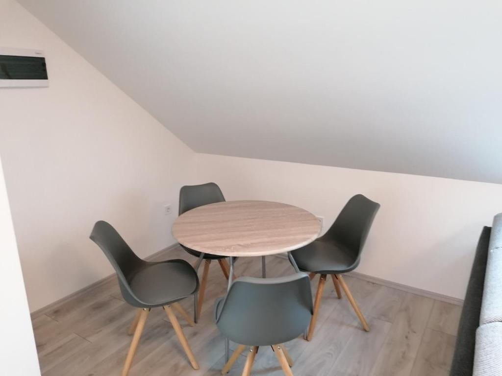 Posezení v ubytování Mohács Apartman