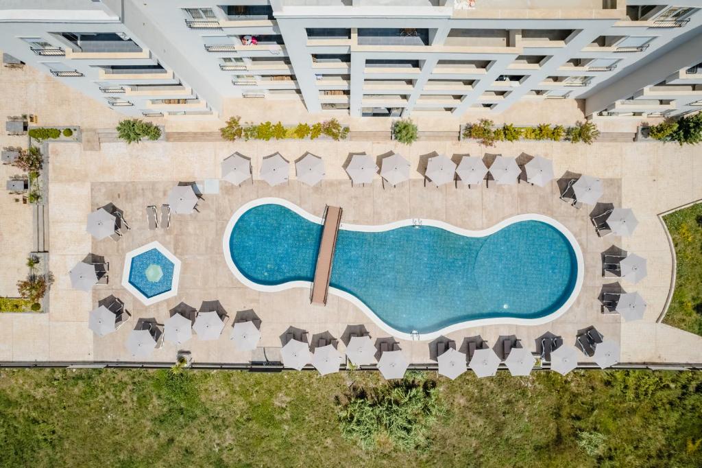 Bazén v ubytování Hotel Olea nebo v jeho okolí