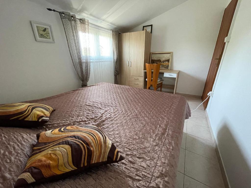 Postel nebo postele na pokoji v ubytování Holiday House Rusticana Sali, Dugi otok near NP Kornati