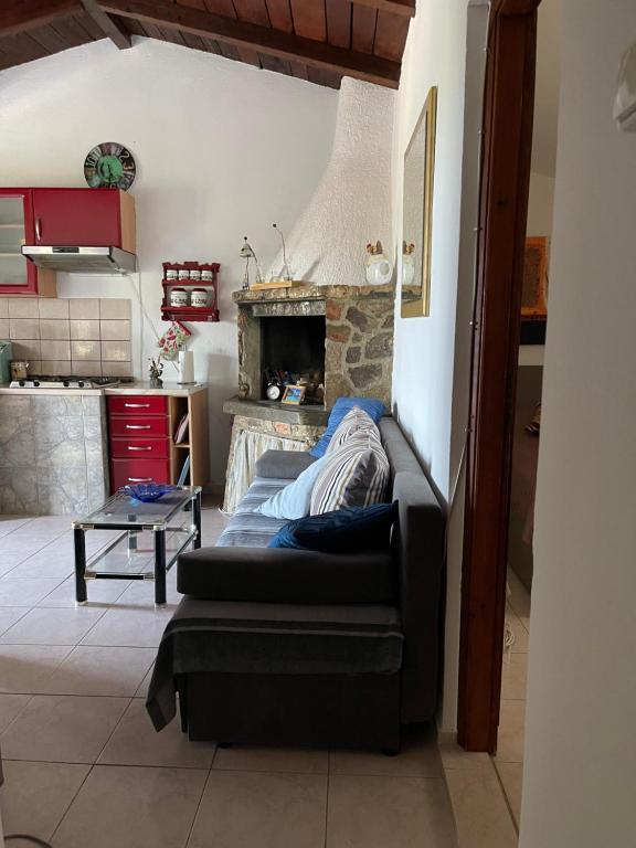Kuchyň nebo kuchyňský kout v ubytování Holiday House Rusticana Sali, Dugi otok near NP Kornati