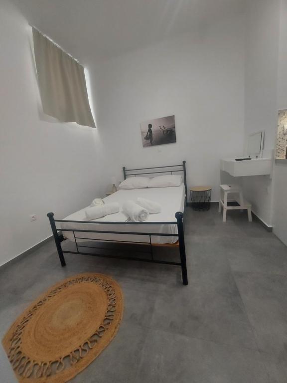 Posteľ alebo postele v izbe v ubytovaní Anemela studio basic