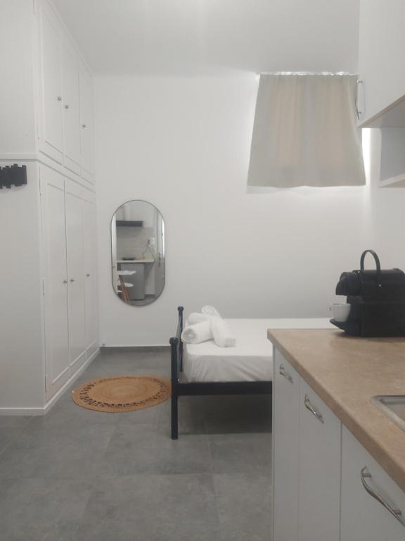 Kuchyňa alebo kuchynka v ubytovaní Anemela studio basic