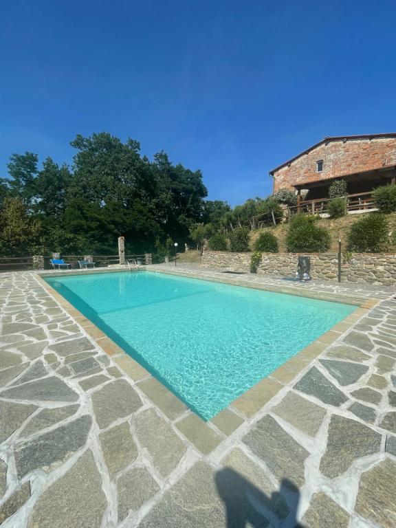 Bazén v ubytování B&B Alloro nebo v jeho okolí