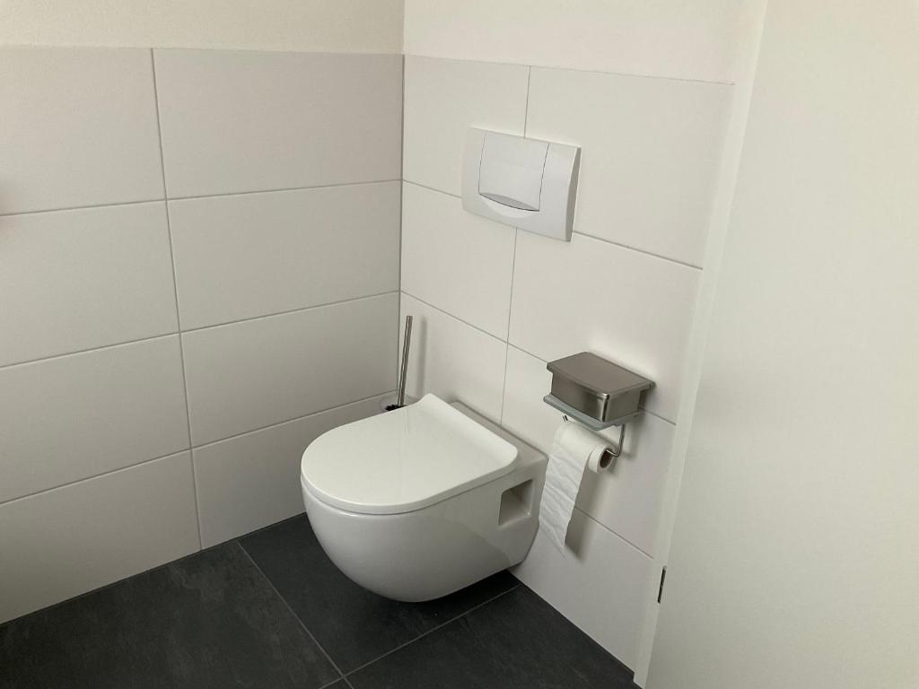 Koupelna v ubytování Apartment Auszeit