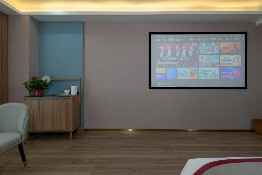 Morning Hotel, Changde Linli, Anfu Bus Station - Double Room With Cinema