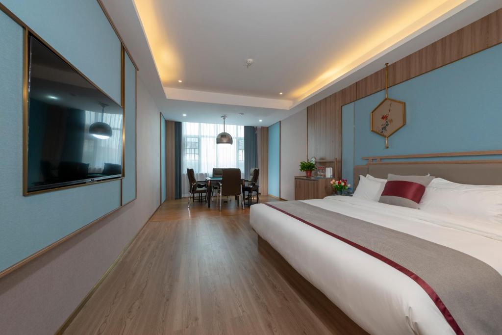 Morning Hotel, Changde Linli, Anfu Bus Station - Double Room With Entertainment