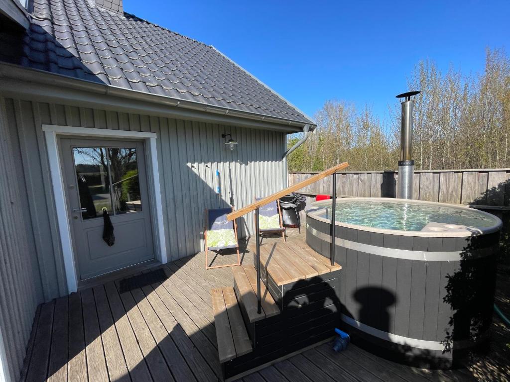 traumHaff Bootsmanns Domizil Kamin, privates NORDICSPA, Boot in Rieth am See - Maison 3 Chambres