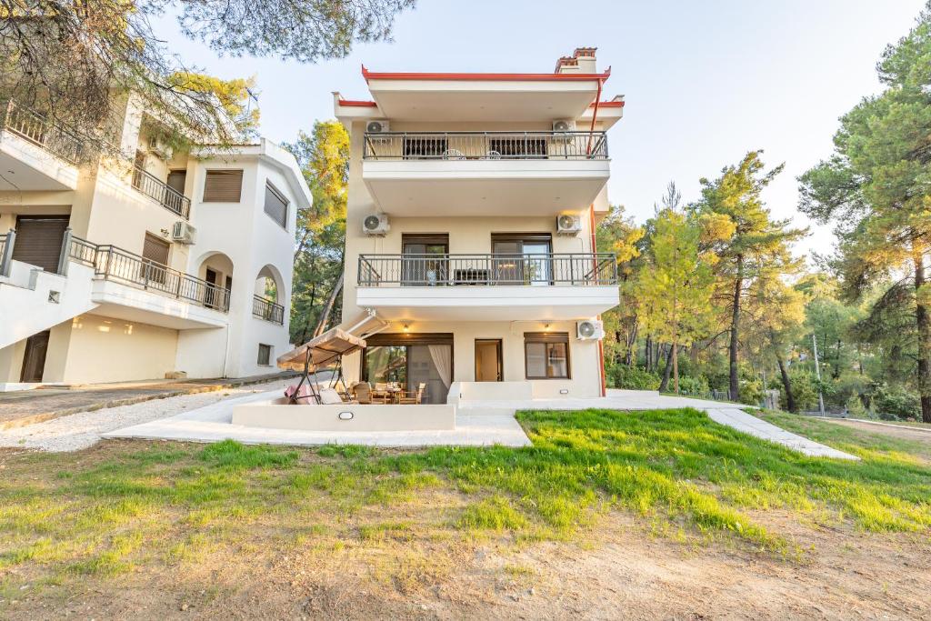 Budova, kde se apartmán nachází
