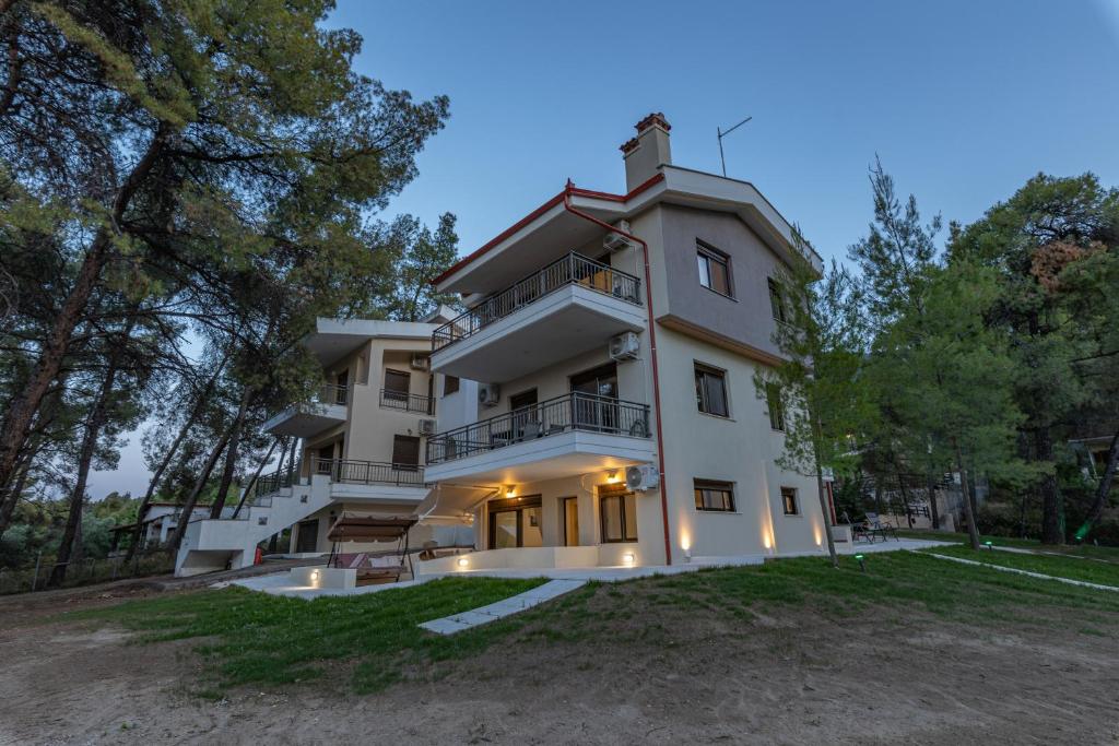 Budova, kde se apartmán nachází