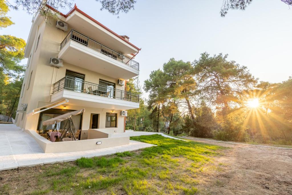 Budova, kde se apartmán nachází