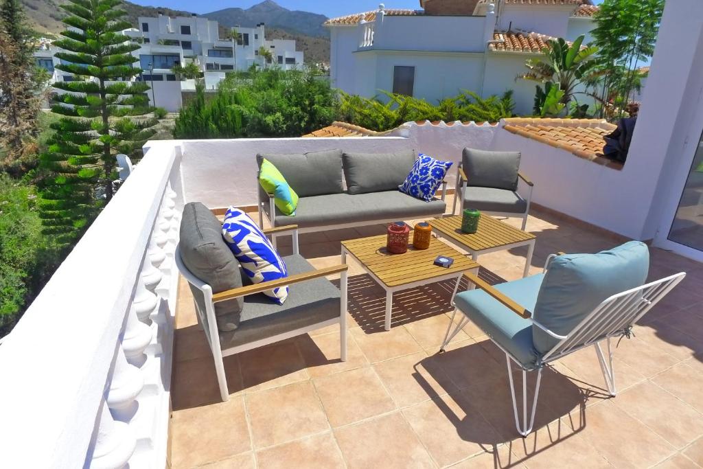 Balkón nebo terasa v ubytování Villa Golondrinas - Private villa to sleep 6