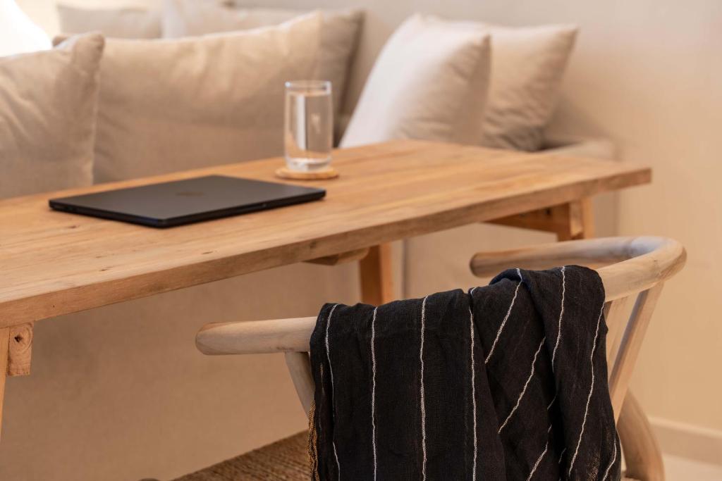 Posezení v ubytování Aura Suites Paros