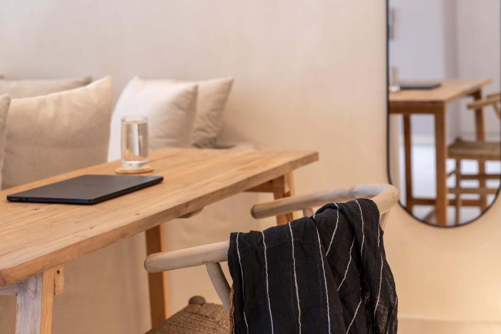 Posezení v ubytování Aura Suites Paros