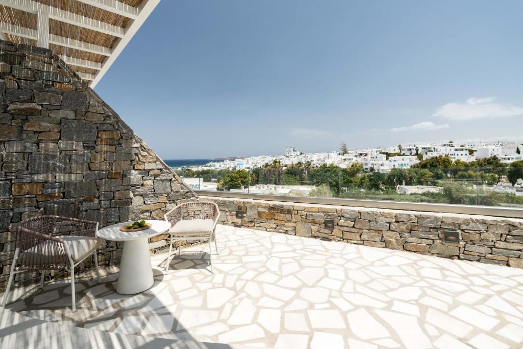 Balkón nebo terasa v ubytování Aura Suites Paros