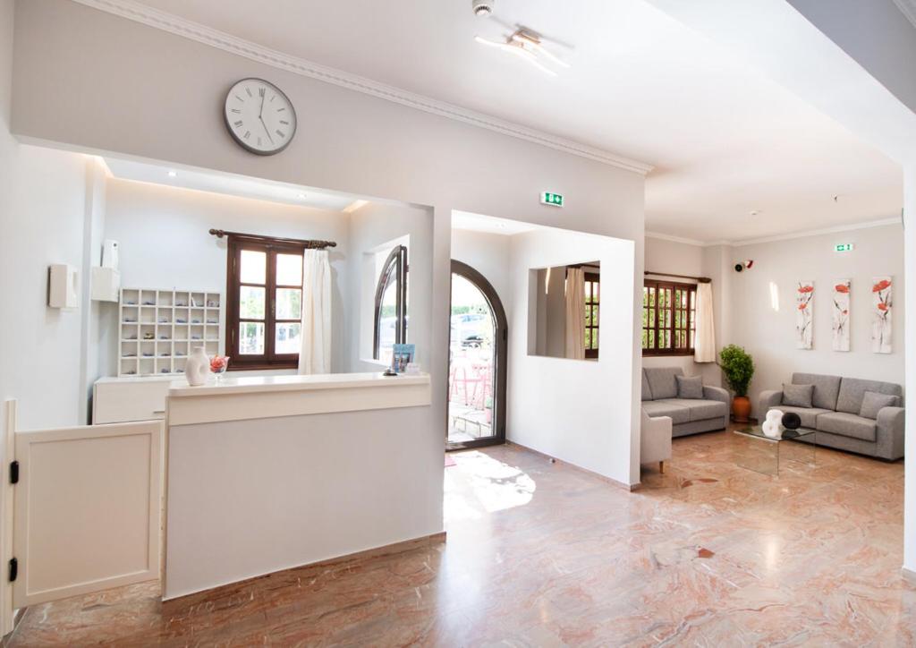 Posezení v ubytování Hotel Nostos