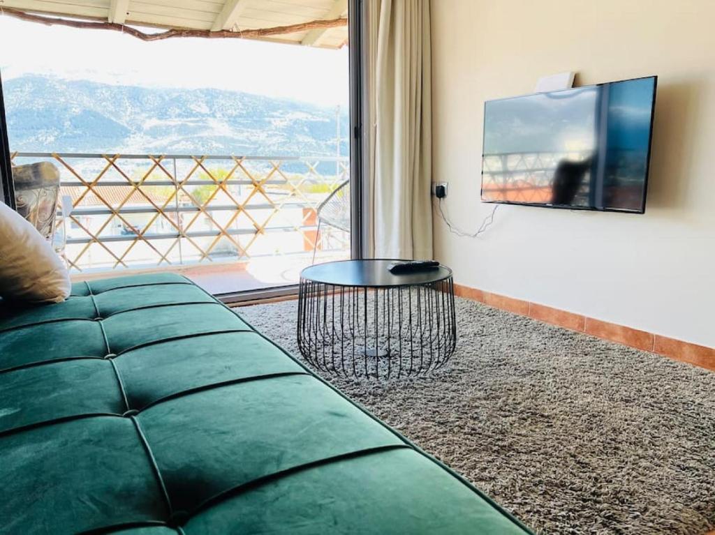 View lake attic in Ioannina