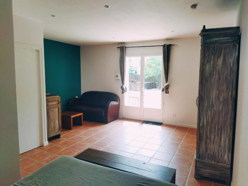 Posedenie v ubytovaní Aur Blan - Chambres Le Somail