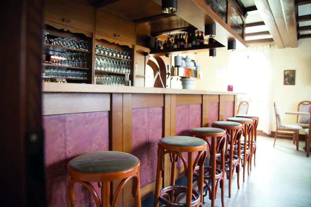 Lounge nebo bar v ubytování Berleburger Hof