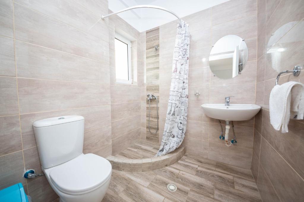 Koupelna v ubytování Villa Rondo