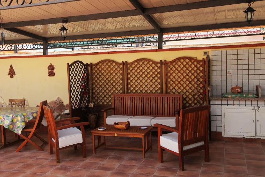 Posezení v ubytování Villa Rosetta vacanze al mare