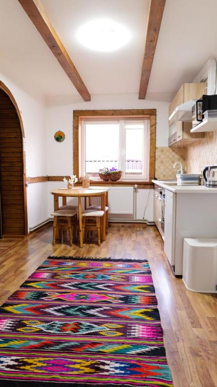 Kuchyň nebo kuchyňský kout v ubytování Krokus house