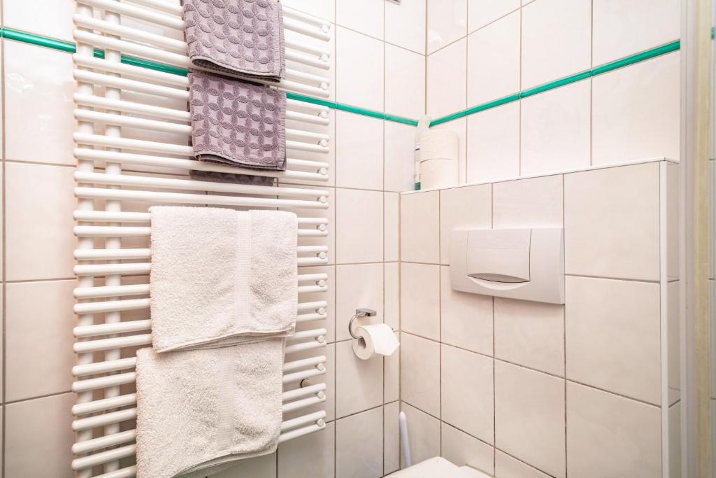 Ένα μπάνιο στο Apartment Wesseling