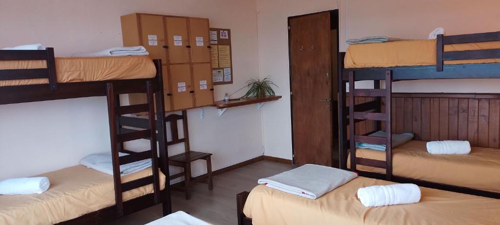 Postel nebo postele na pokoji v ubytování Hospedaje Penthouse 1004