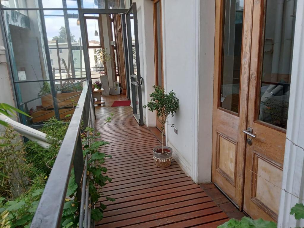 Balkón nebo terasa v ubytování Hotel Latitud 33º Sur