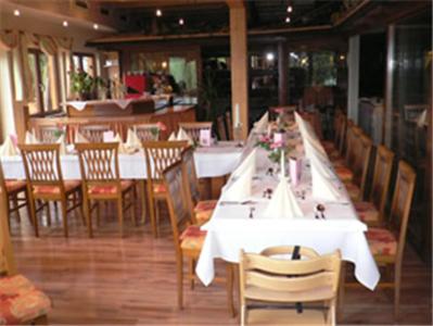 Restaurace v ubytování Hotel Pension Stadlhuber Aktivpark Kremsmünster
