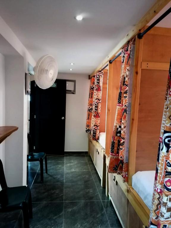 Posezení v ubytování Karibbik Haus Hostel