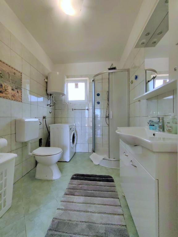 Koupelna v ubytování Casa Istriana Pula