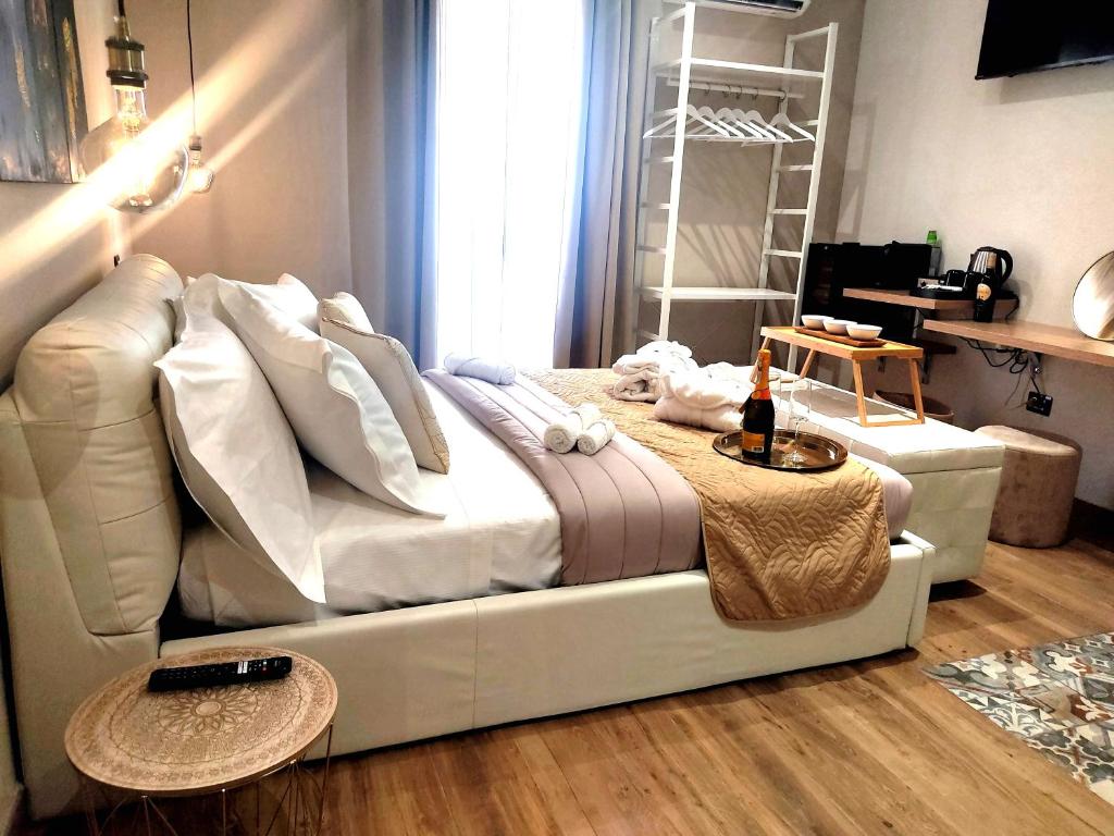 Posezení v ubytování Ti Scialíi Suites Rooms and Relax