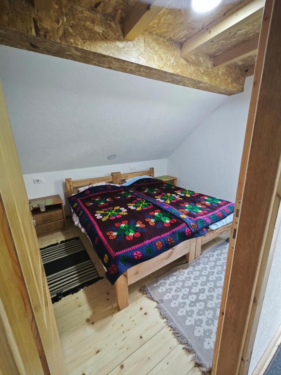 Postel nebo postele na pokoji v ubytování Mini Garden