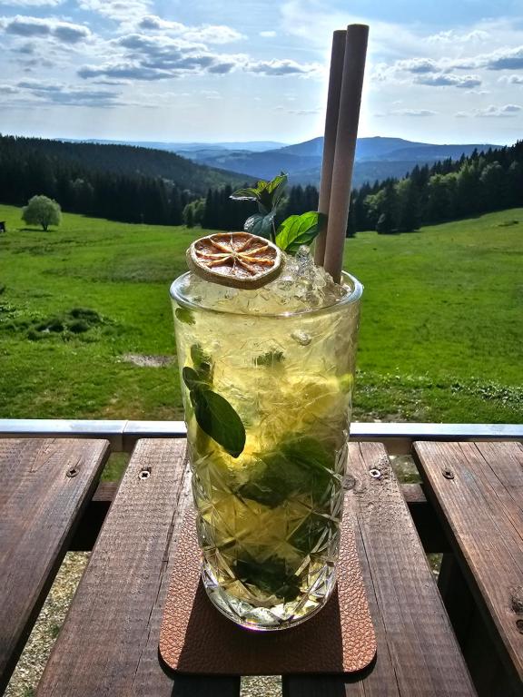 Nápoje v ubytování Hotel Tetřeví Boudy