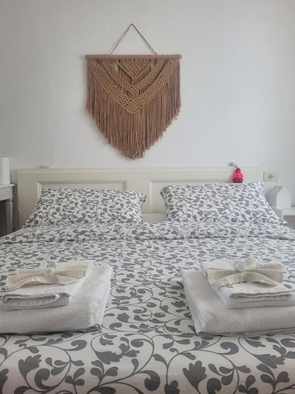 Postel nebo postele na pokoji v ubytování B&B Dal Nonno